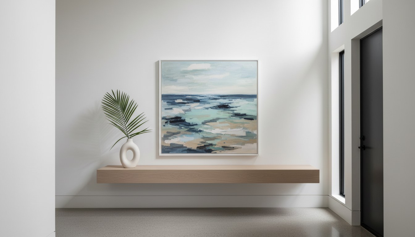  Minimalist Modern Coastal Entrance