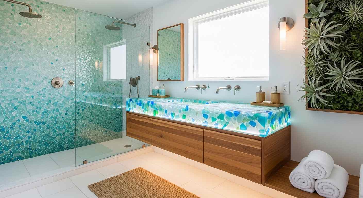 Sustainable Sea Glass Sanctuary