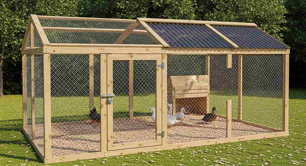  Predator-Proof Duck Run 