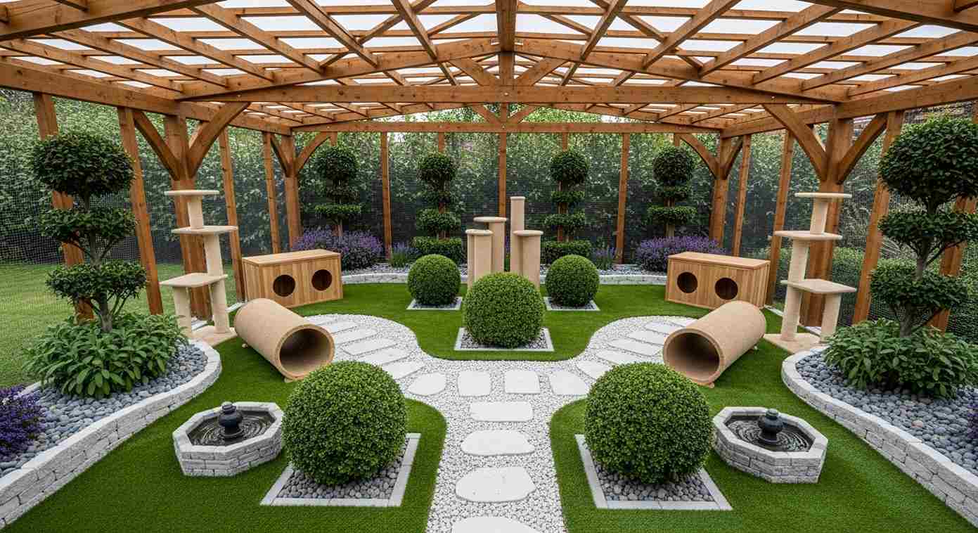 Zen Garden Walk-In Catio
