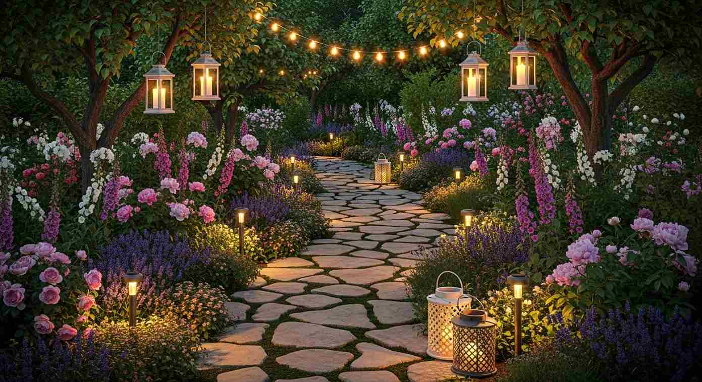Cottage Garden Lantern Trail
