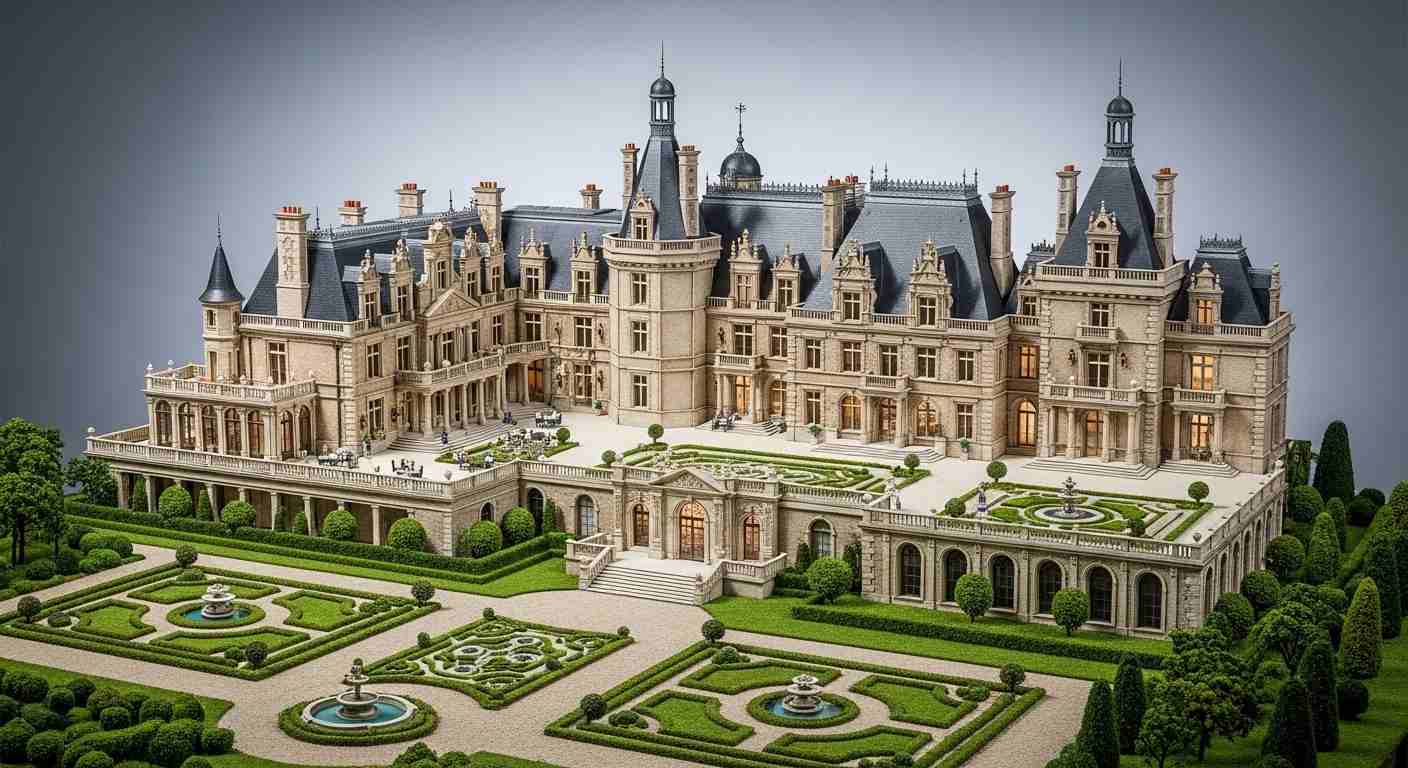 French Chateau Dollhouse