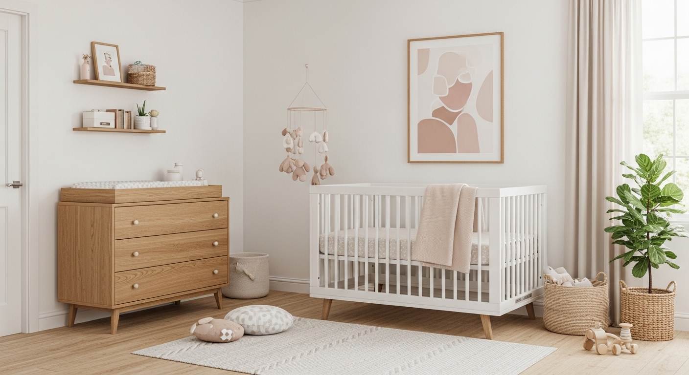 Light Yellow and Lilac Nursery 