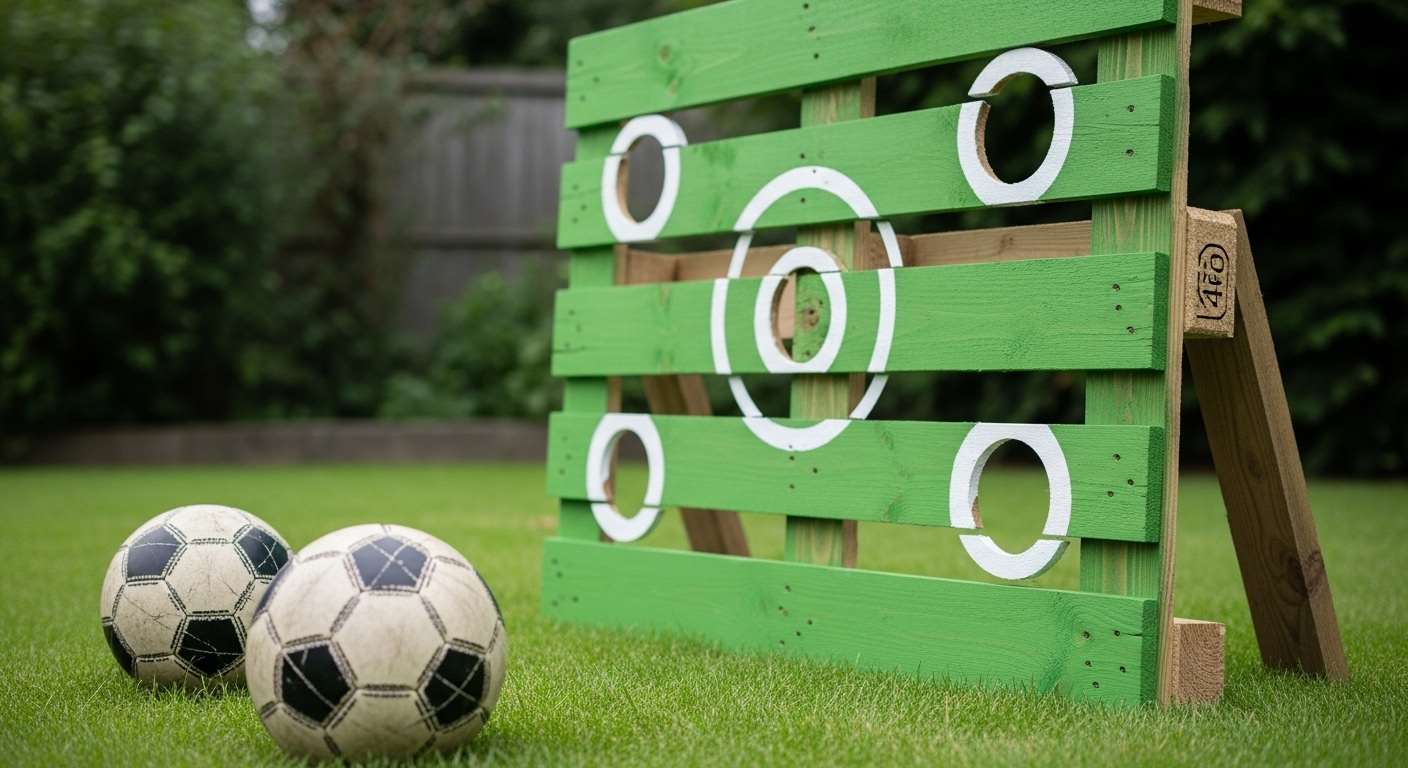 DIY Pallet Target Game