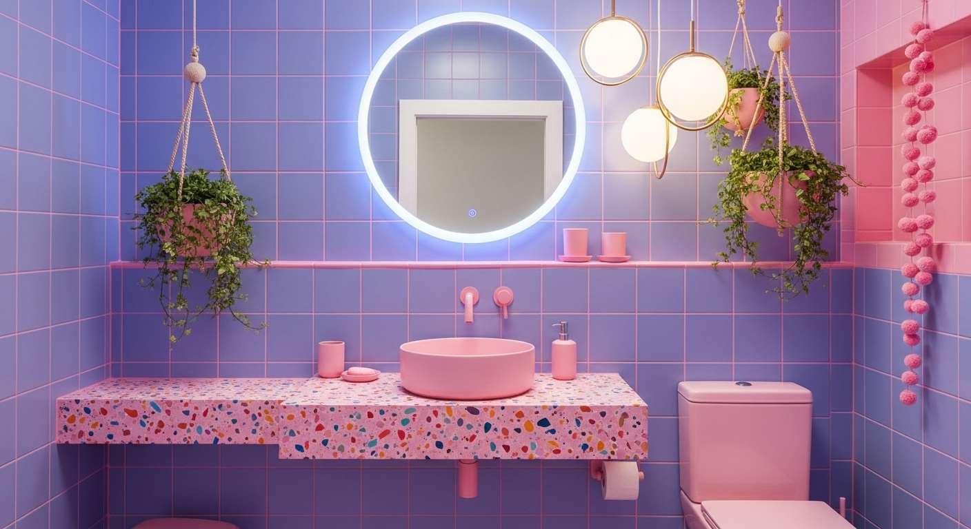 Pink and Periwinkle Perfection
