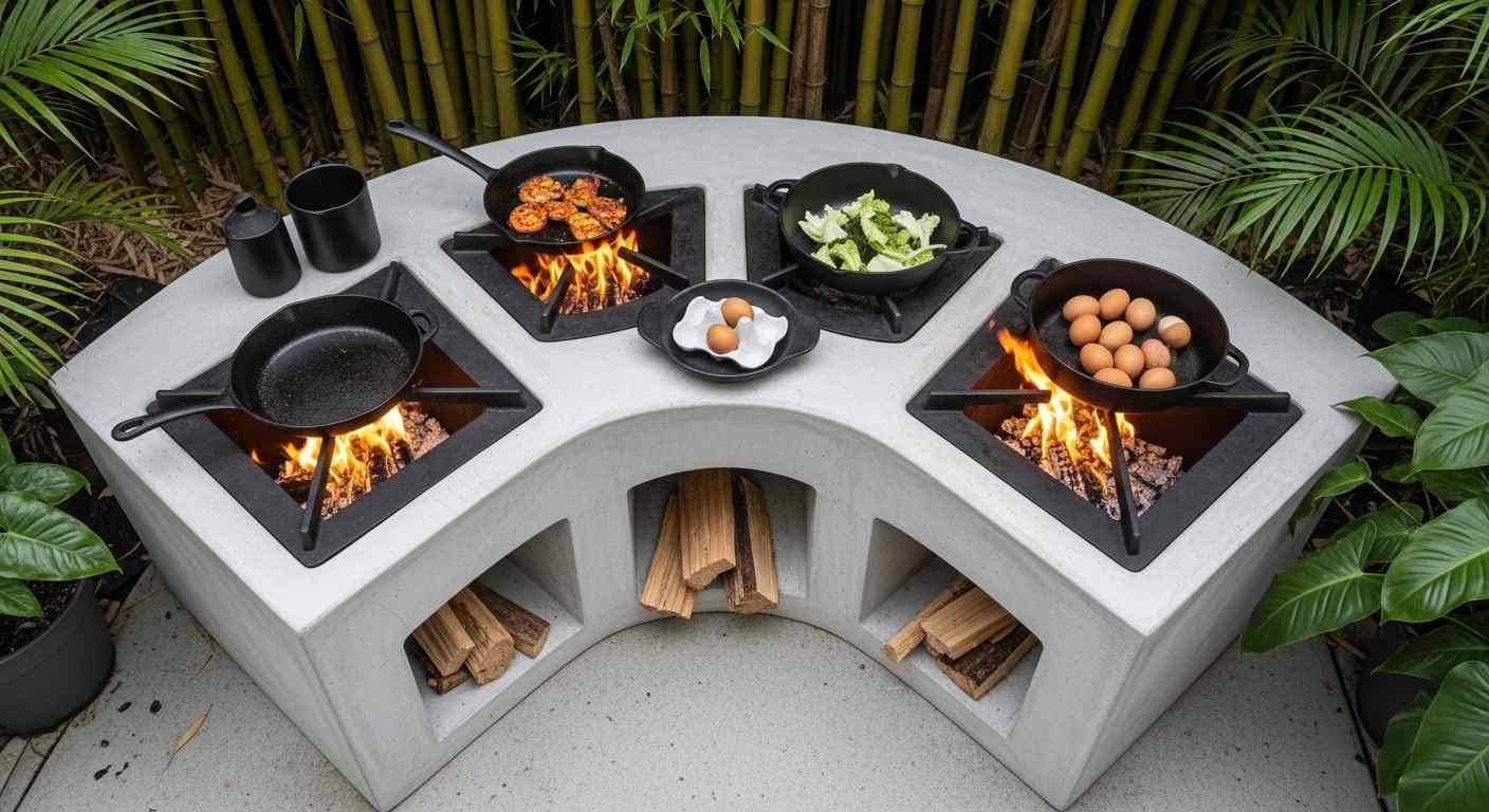 Concrete Multi-Burner