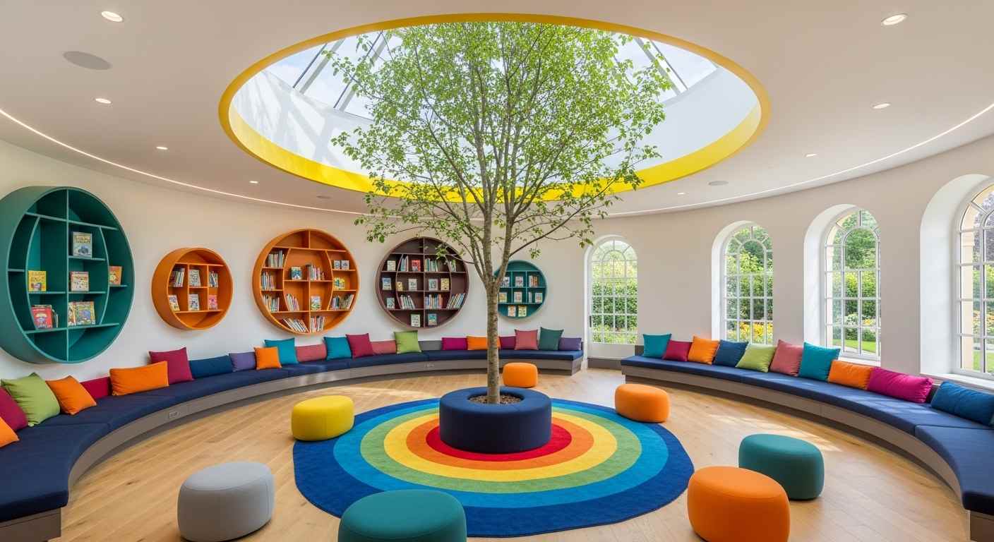Nature Biophilic Kids Library