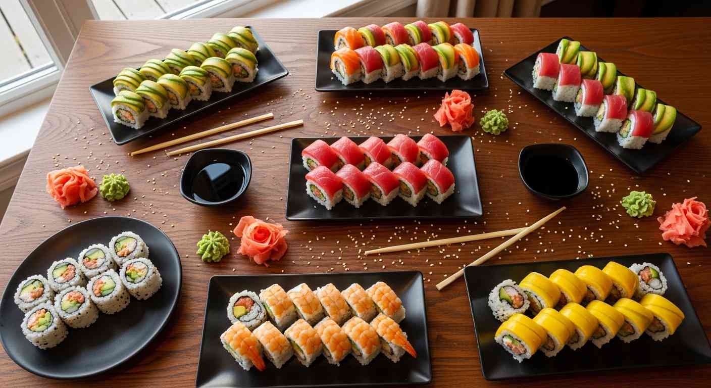 SUSHI RECIPES TO TRY 