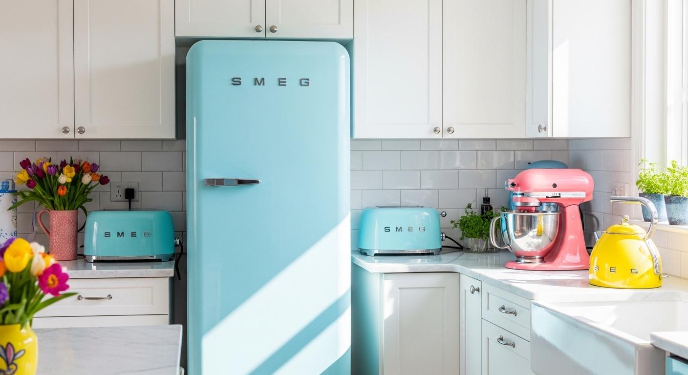 Colorful Vintage Appliances