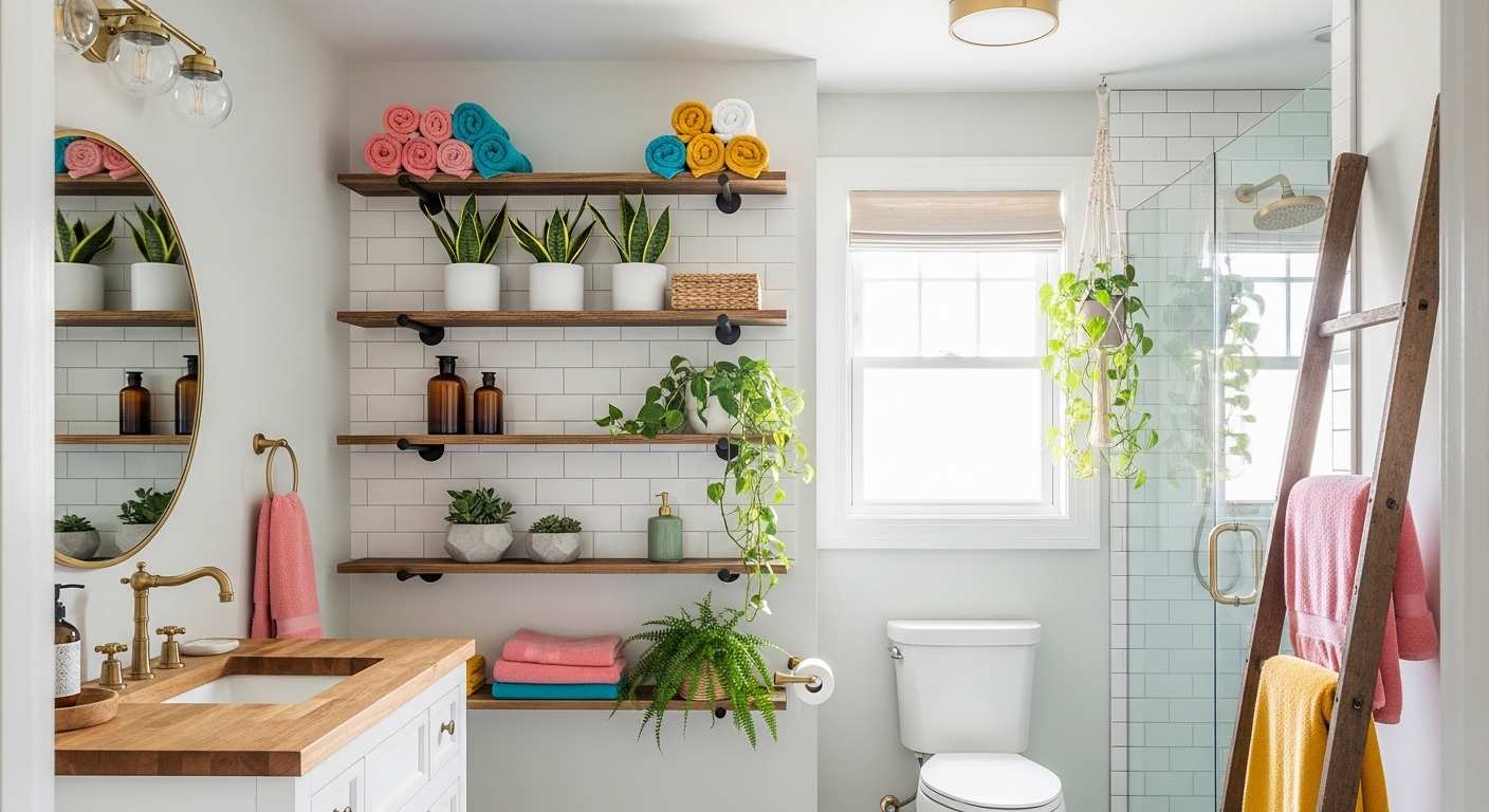  Bold Colored Makeover