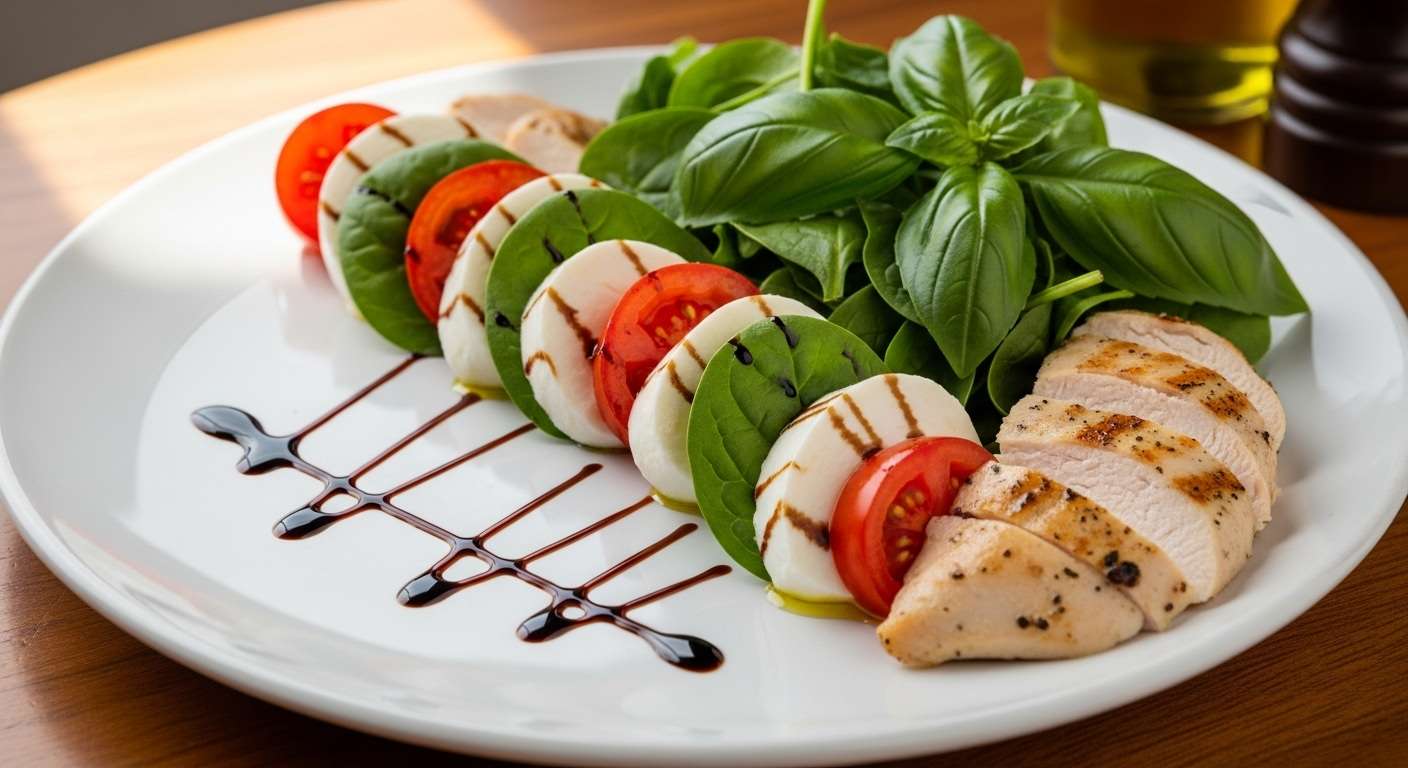 Caprese Chicken Salad 