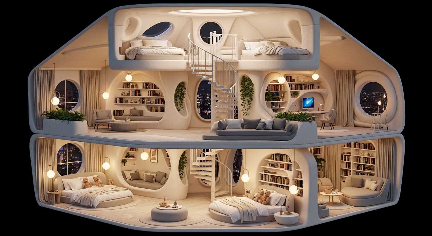 Sculptural Fantasy Loft 