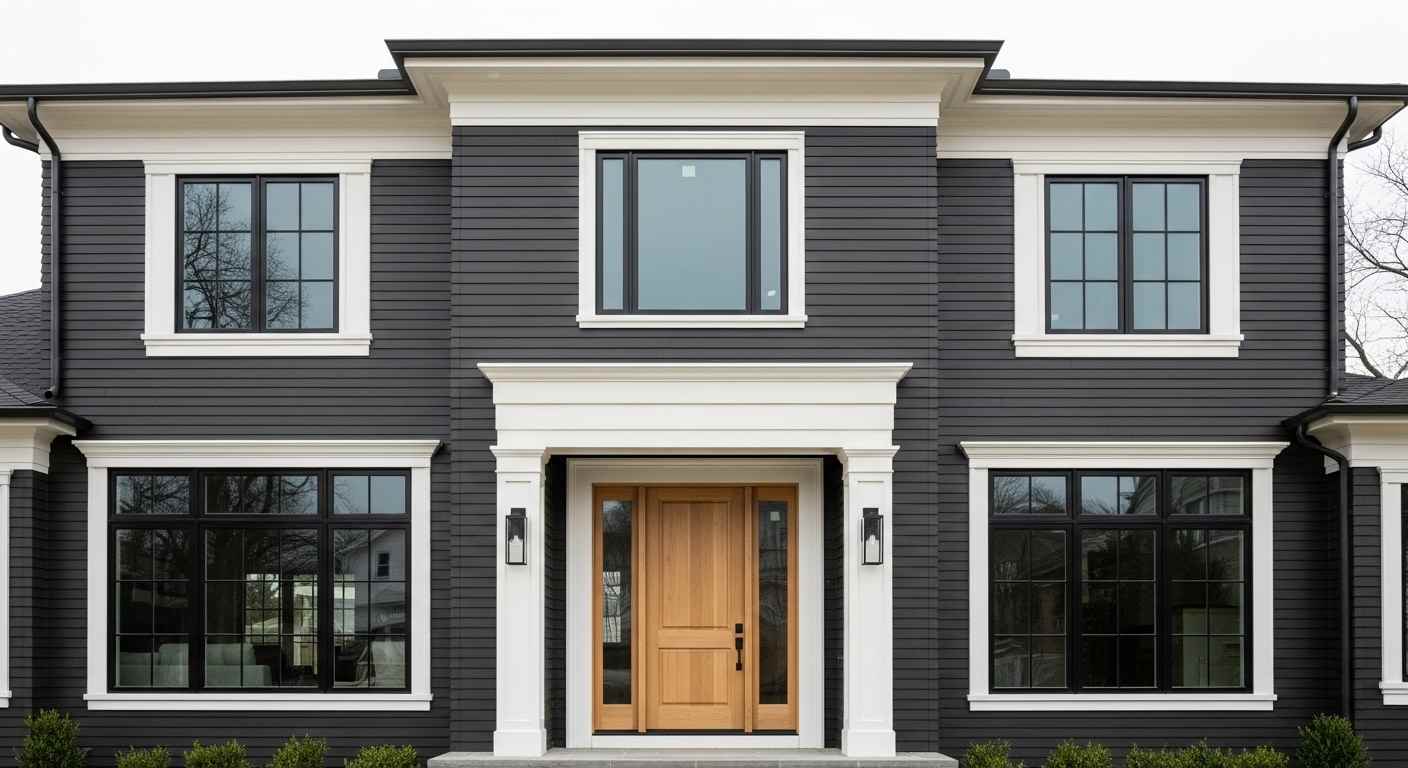 Alabaster & Urbane Bronze Exterior