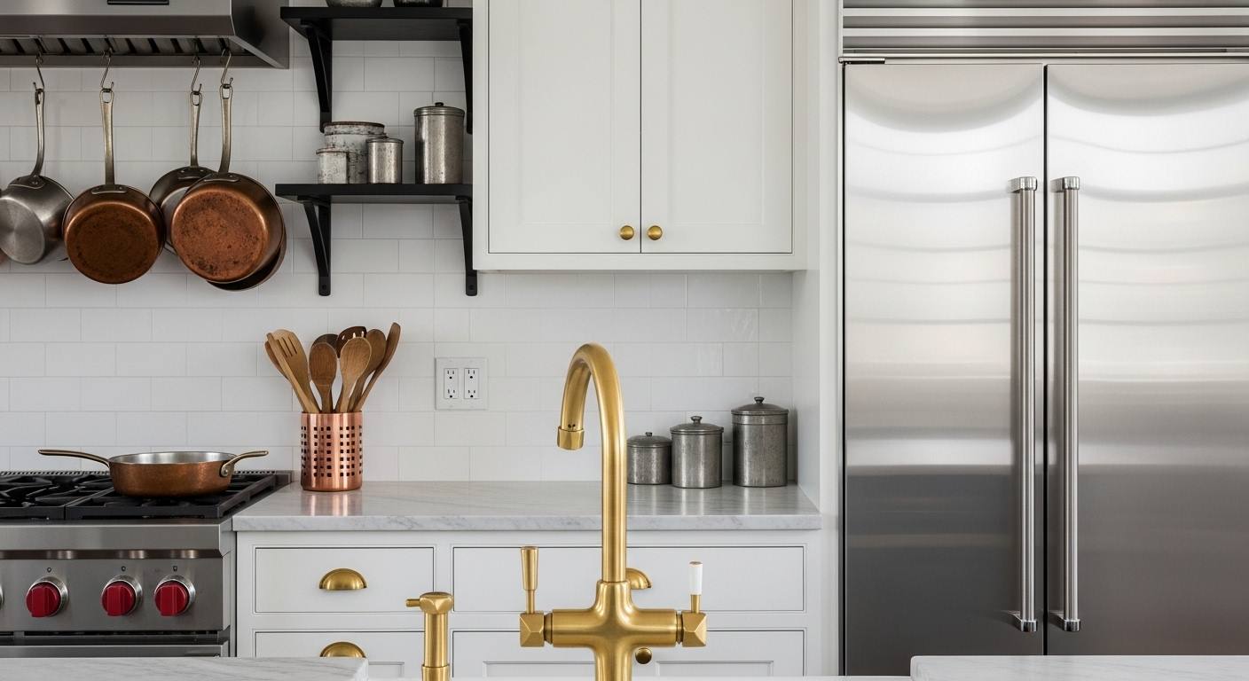 Mix and Match Metal Finishes