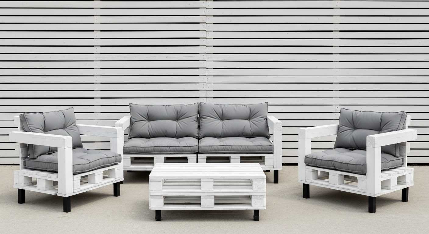 White Pallet Lounge 