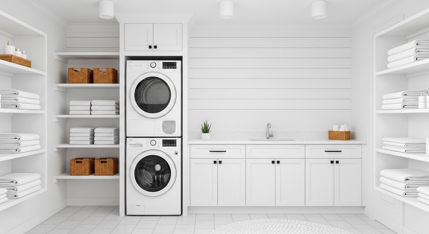  Farmhouse Laundry Room 