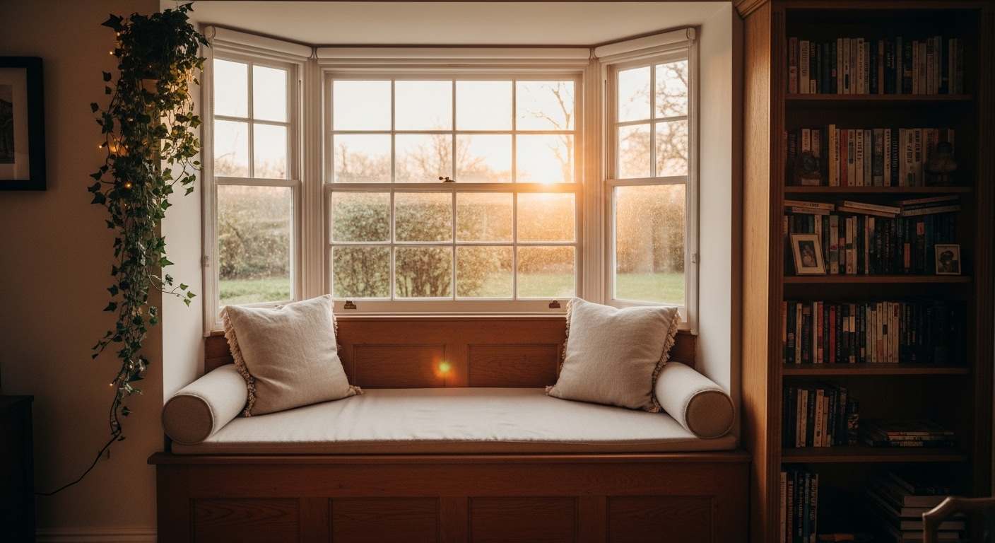 Golden Hour Bay Window Alcove_
