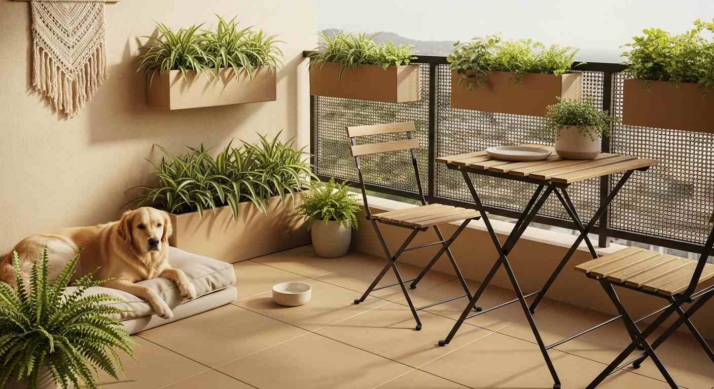  Balcony design for pets
