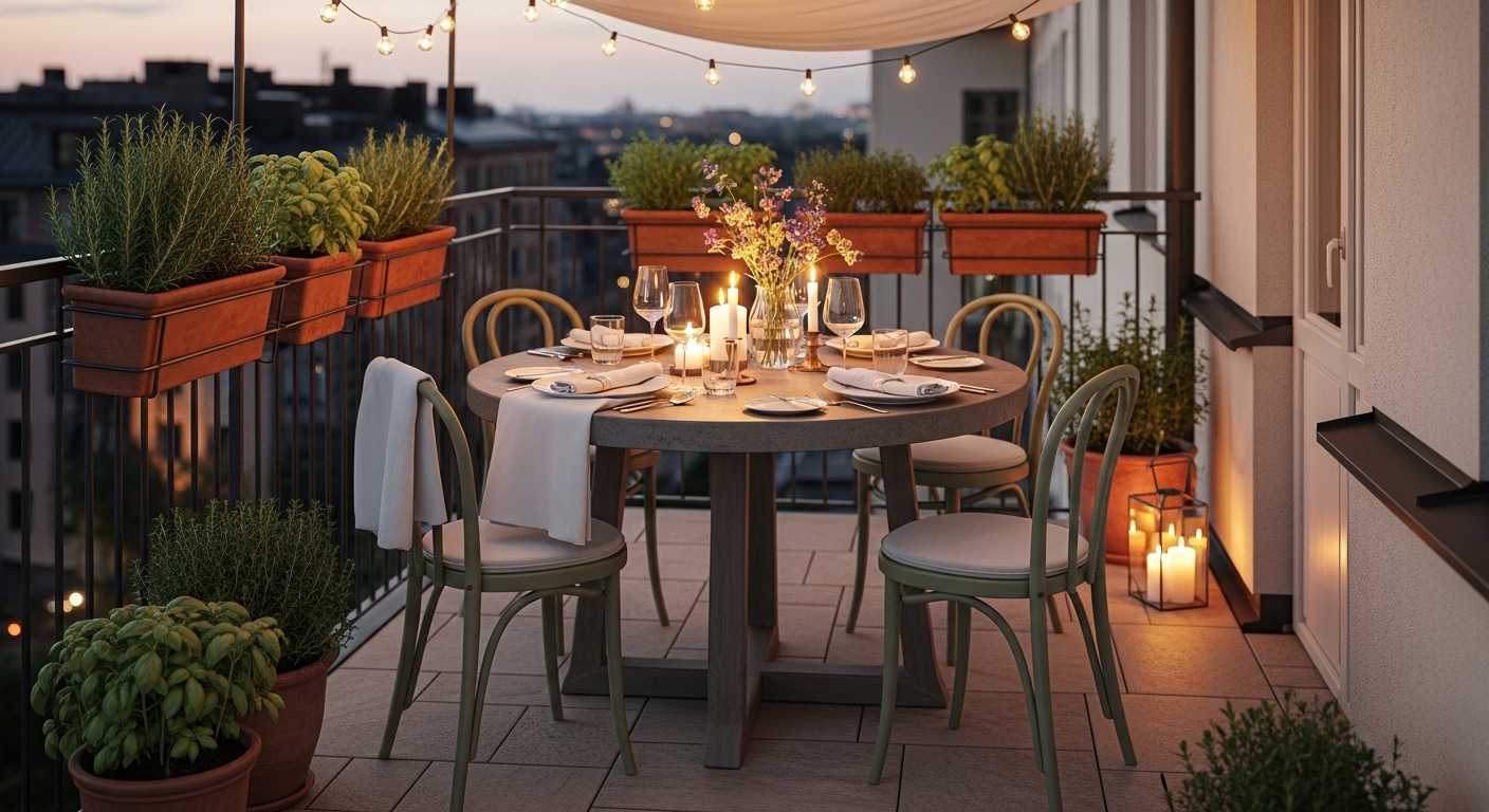 Alfresco Dining Balcony
