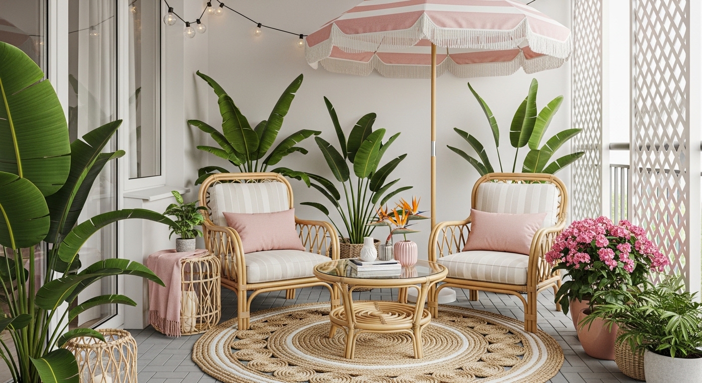 Boho Tropical Retreat
