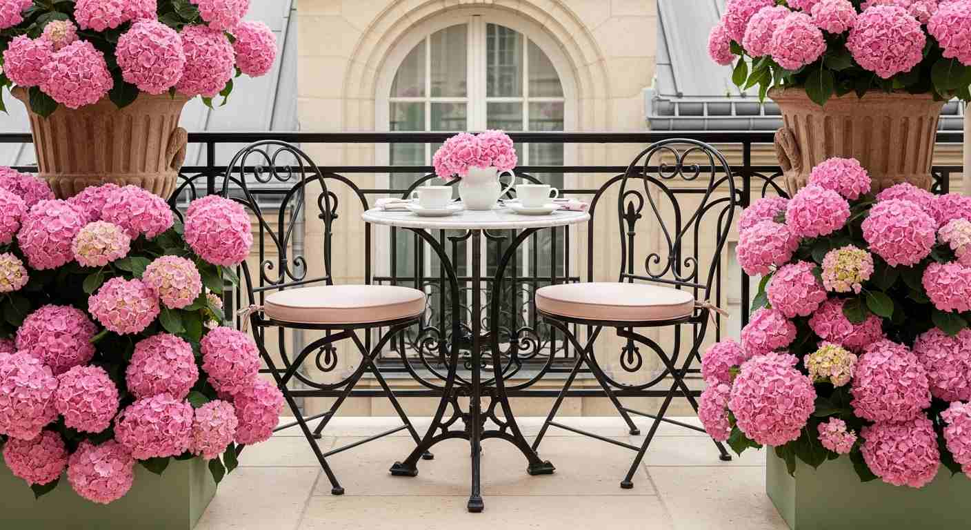 French Bistro Balcony
