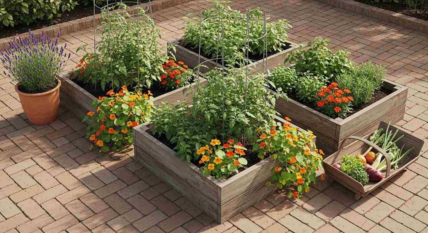 Raised Bed Kitchen Garden