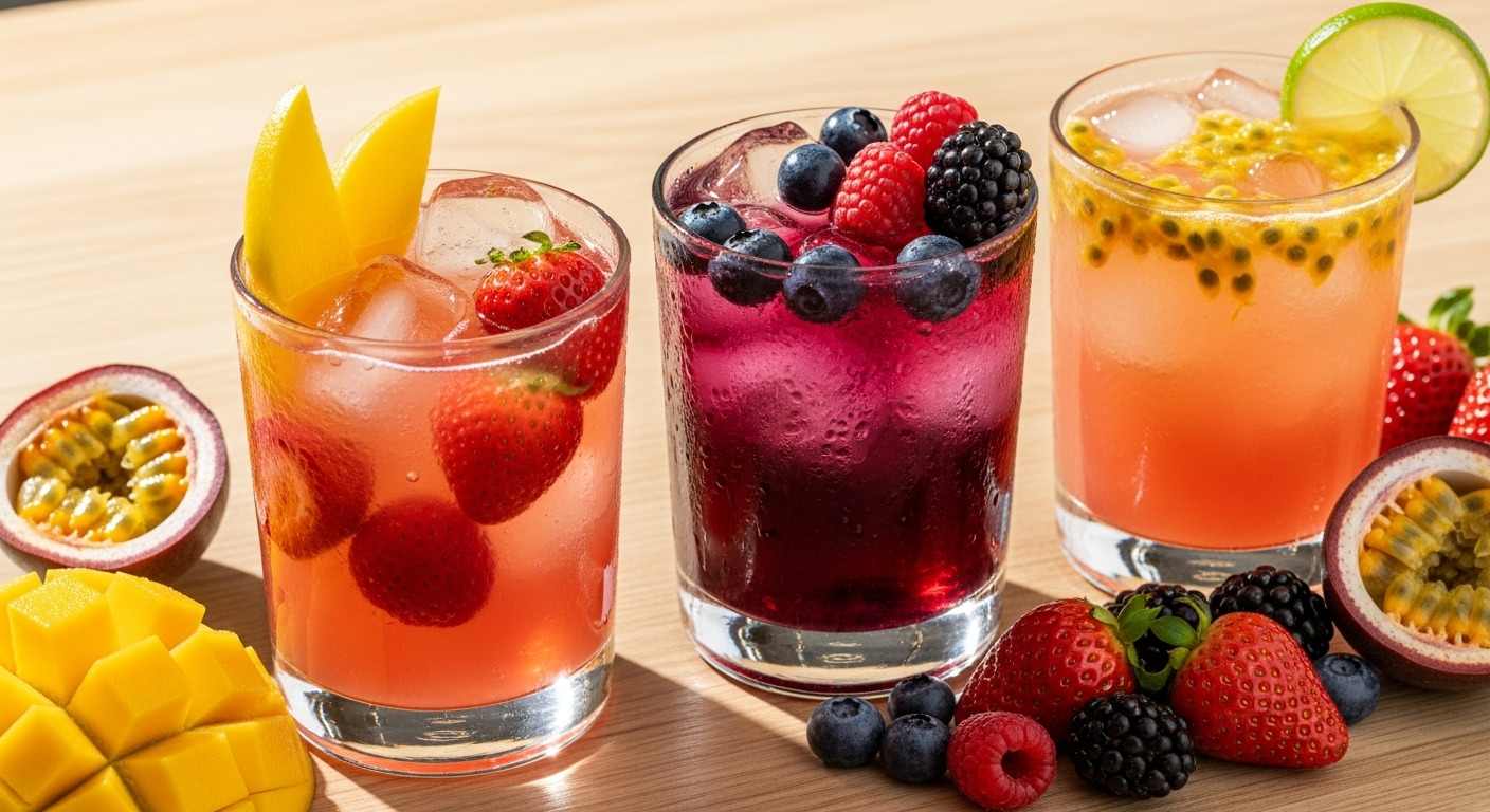 Coconut Strawberry Refresher