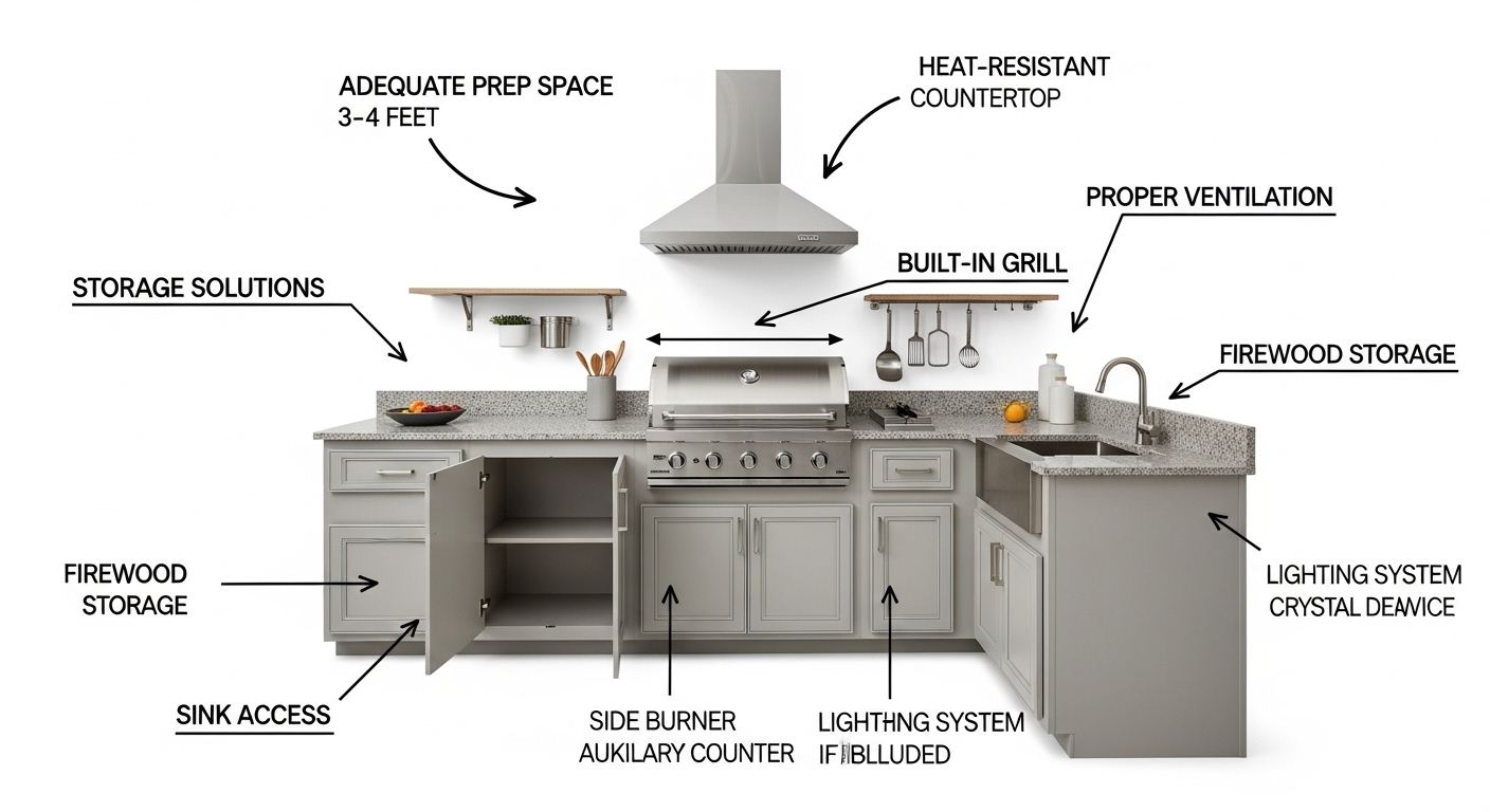Features for Your Grill Station