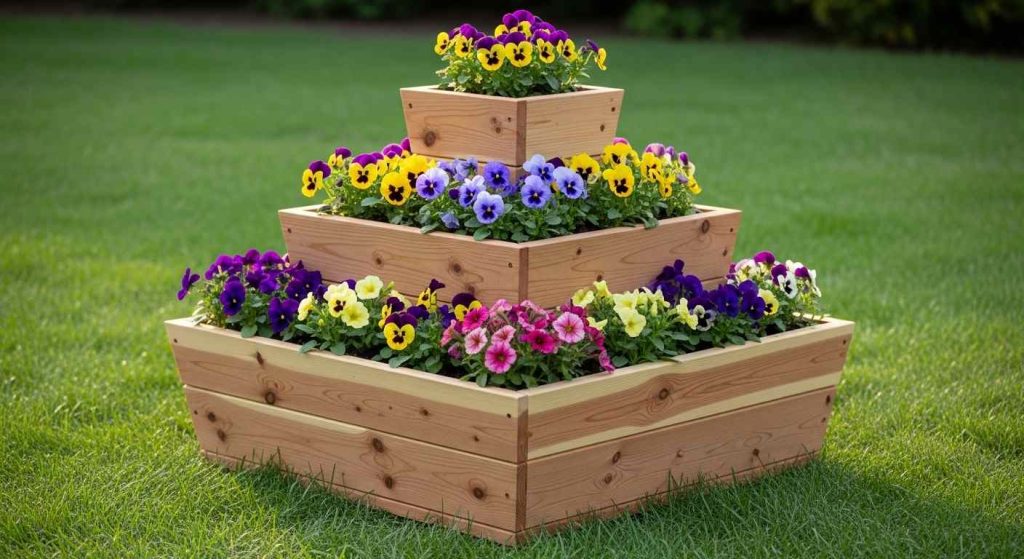 DIY WOOD PLANTER IDEAS