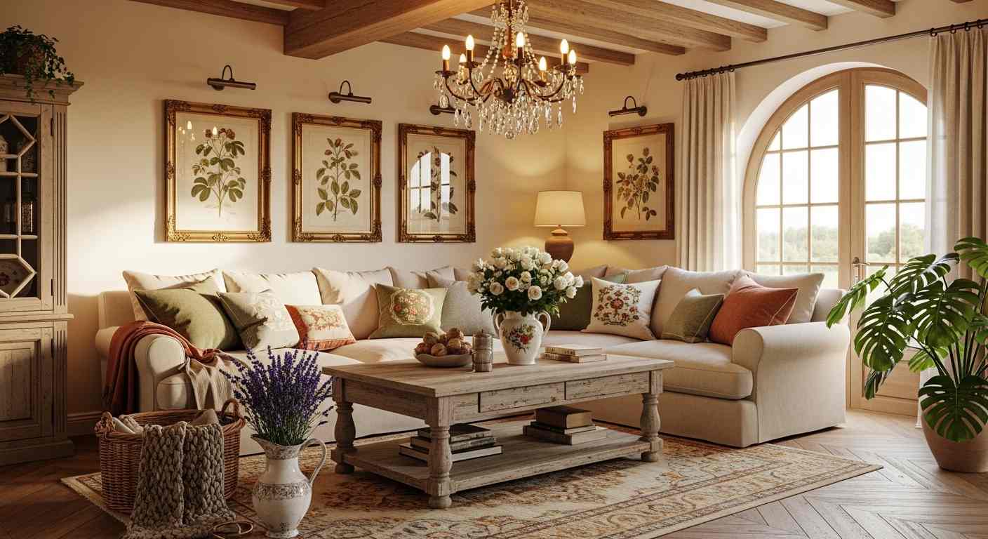 French Country Living Room