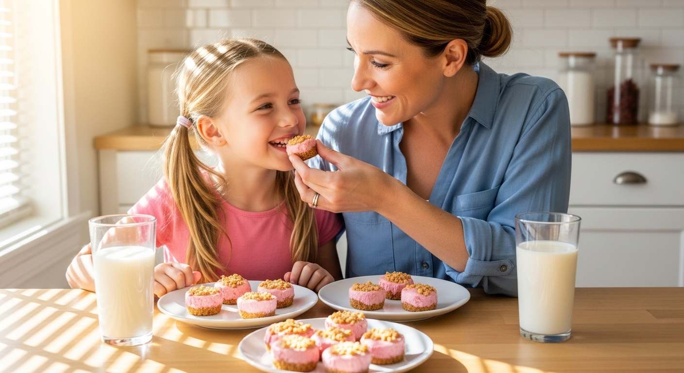Strawberry Cheesecake Bites