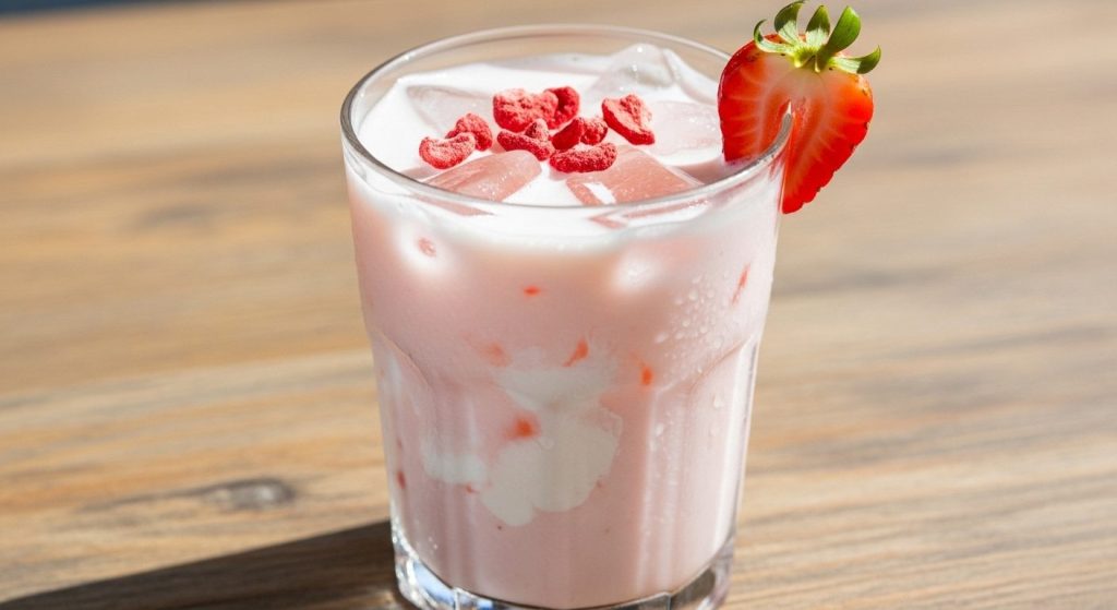 Coconut Strawberry Refresher