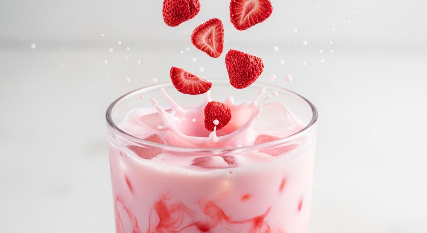  Add Freeze-Dried Strawberries