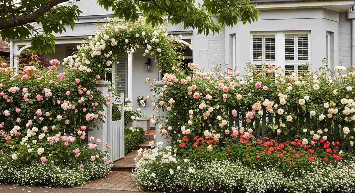 Cottage Garden Front Yard Design