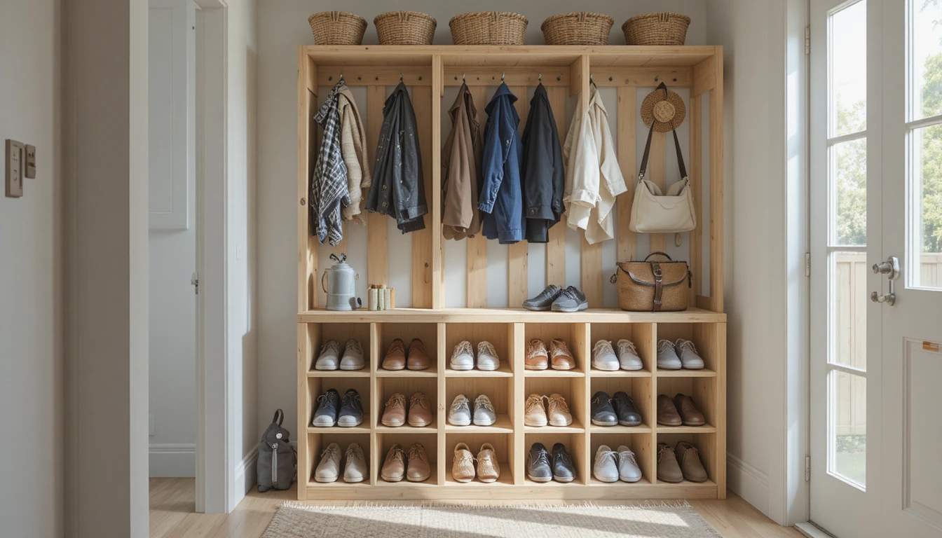 Pallet Shoe Rack