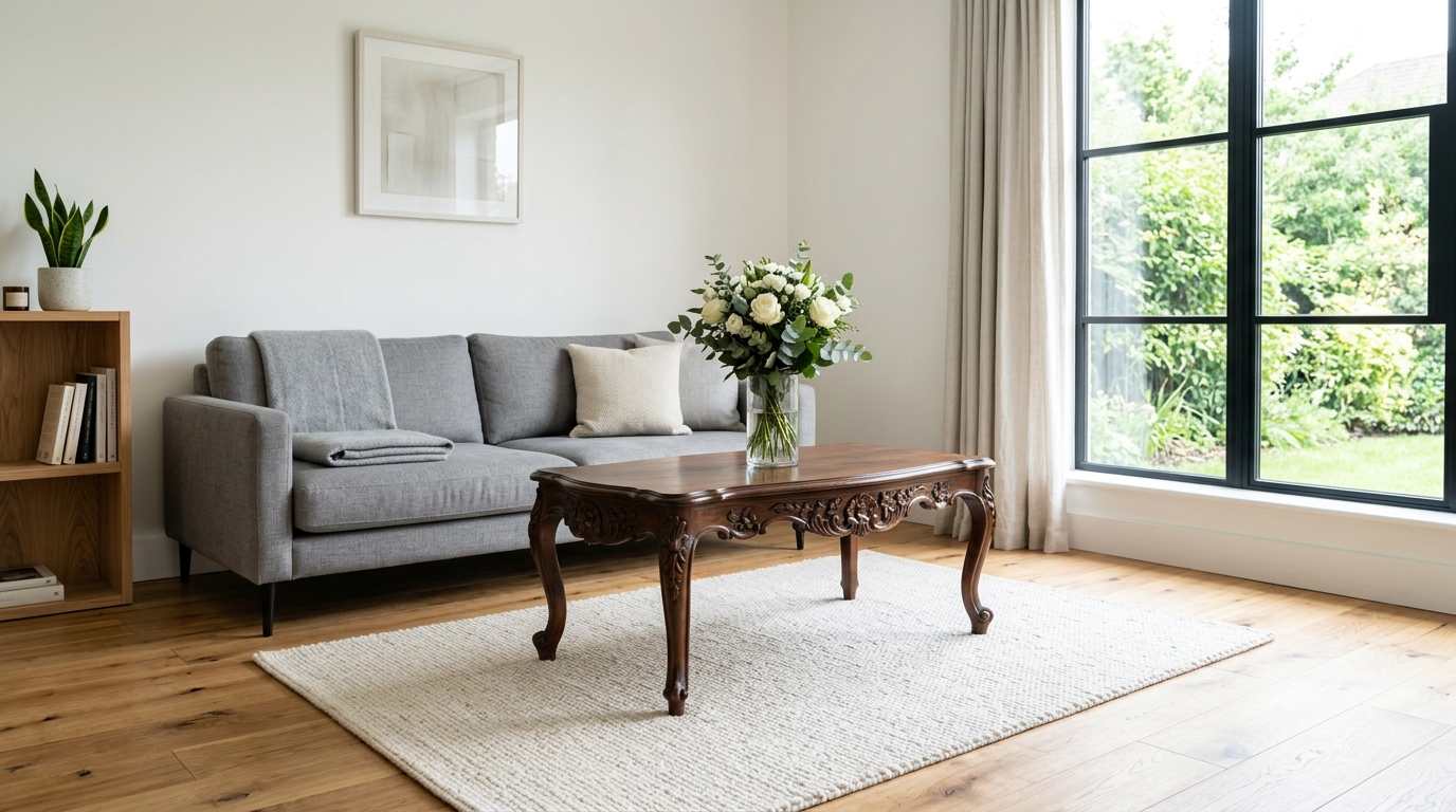 Balance Ornate with Minimal
