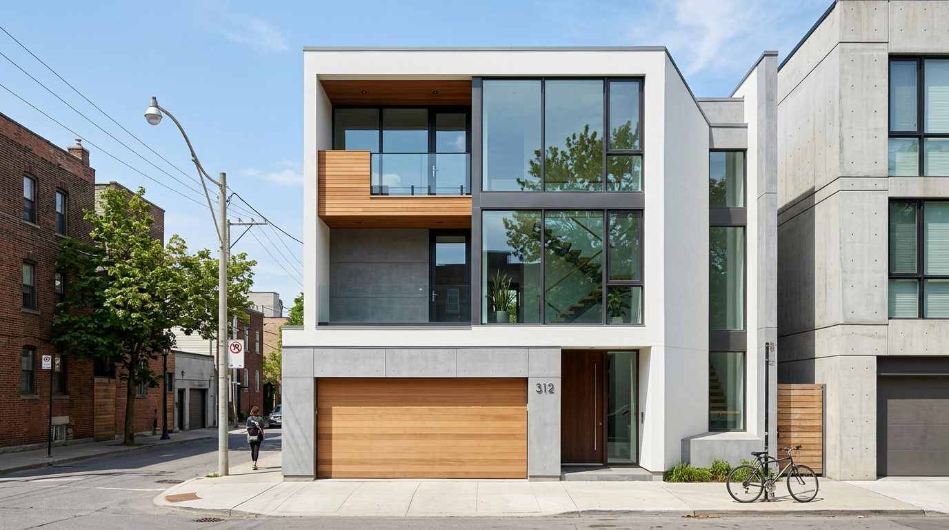 Modern Minimalist Urban Residence