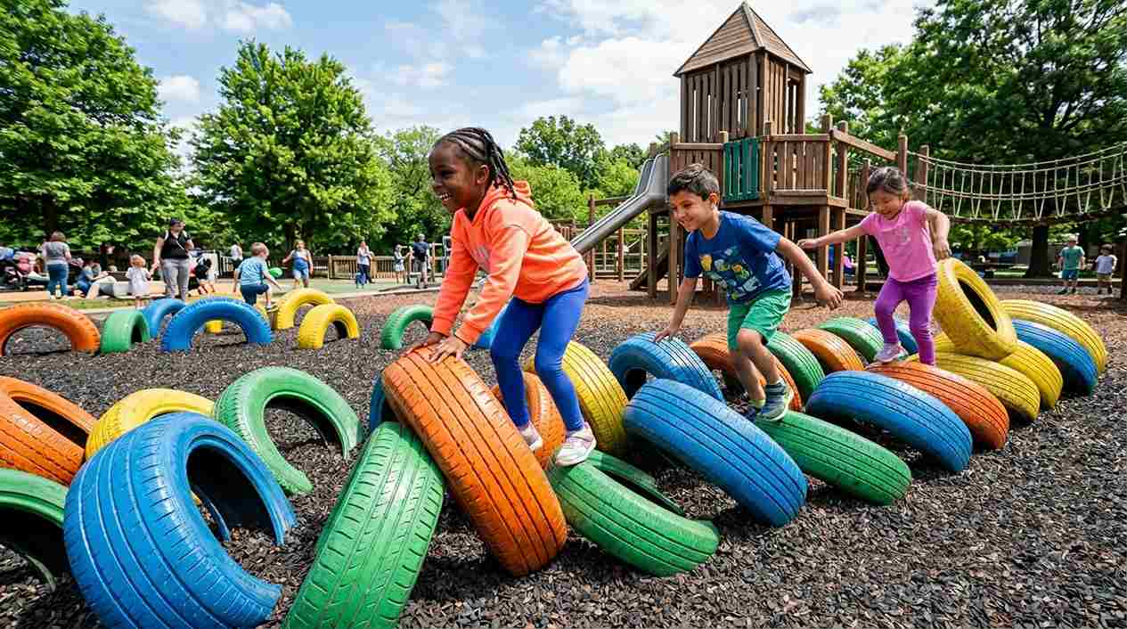 Tire Climbing Frame