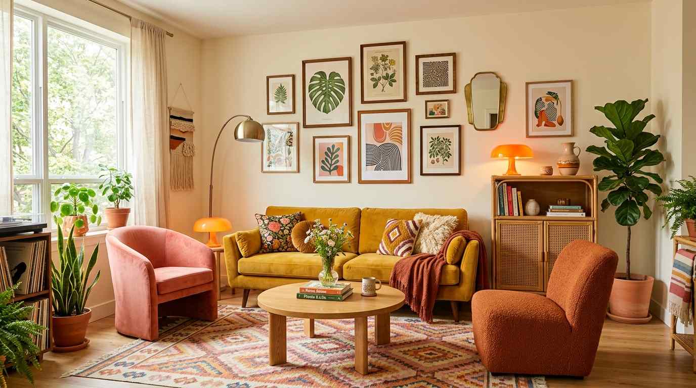 Retro Color Pop Space
