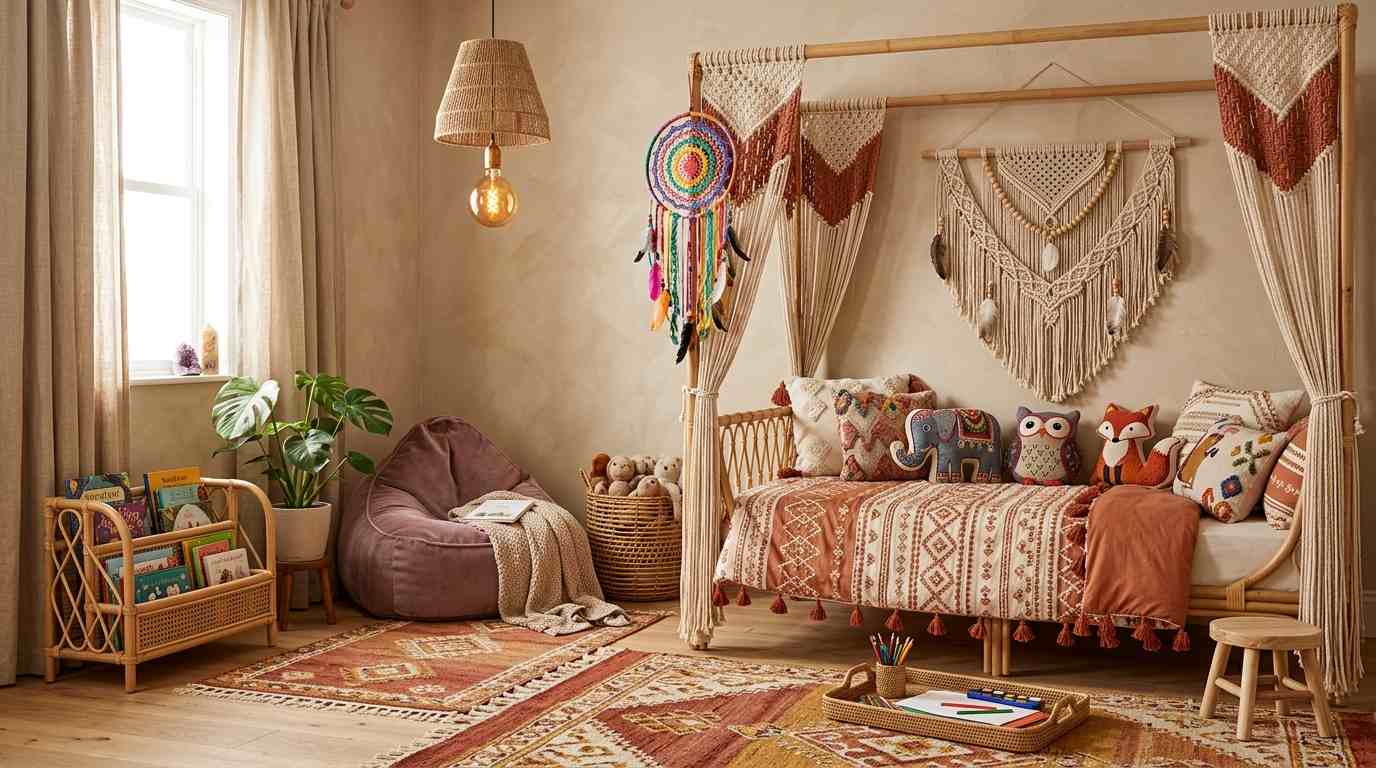  Luxury Boho Kids Bedroom
