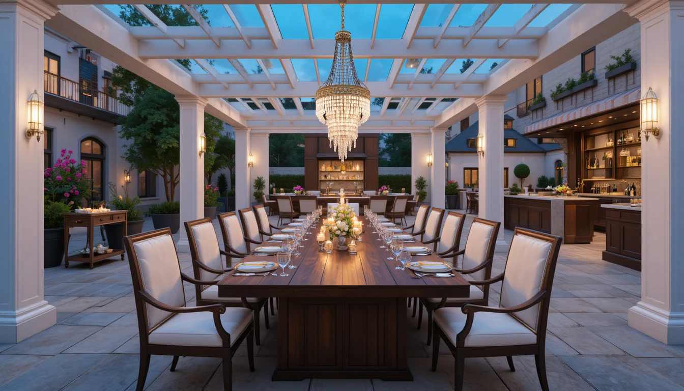 Glamorous Outdoor Dining Room
