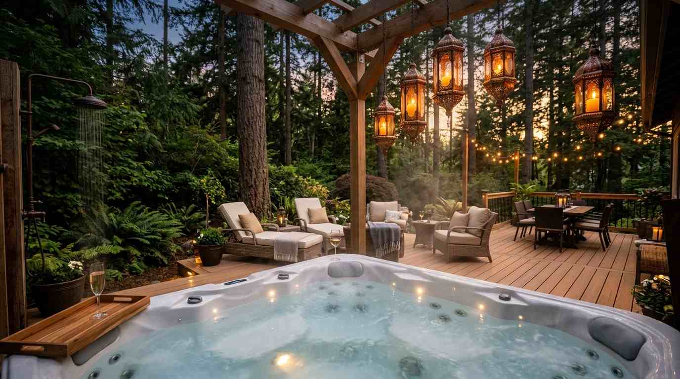 Glass Cabin Pods in Forest Setting