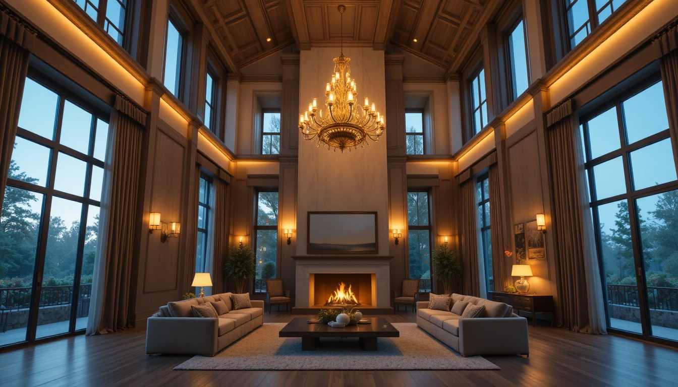 high ceiling living rooms