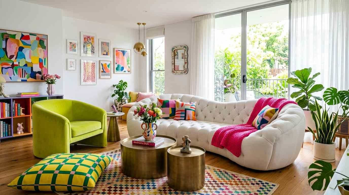 Playful Contemporary Apartment
