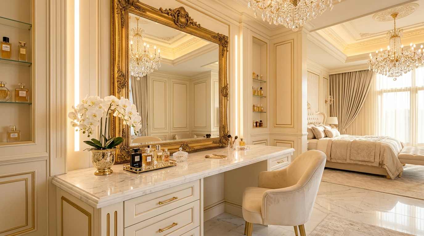 Luxury Master Bedroom Vanity