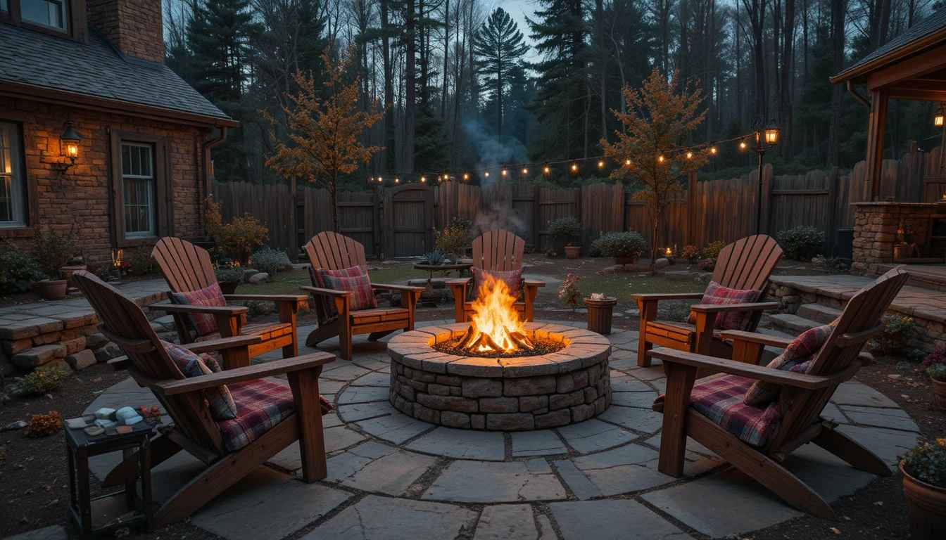 Cozy Fire Pit Gathering Space