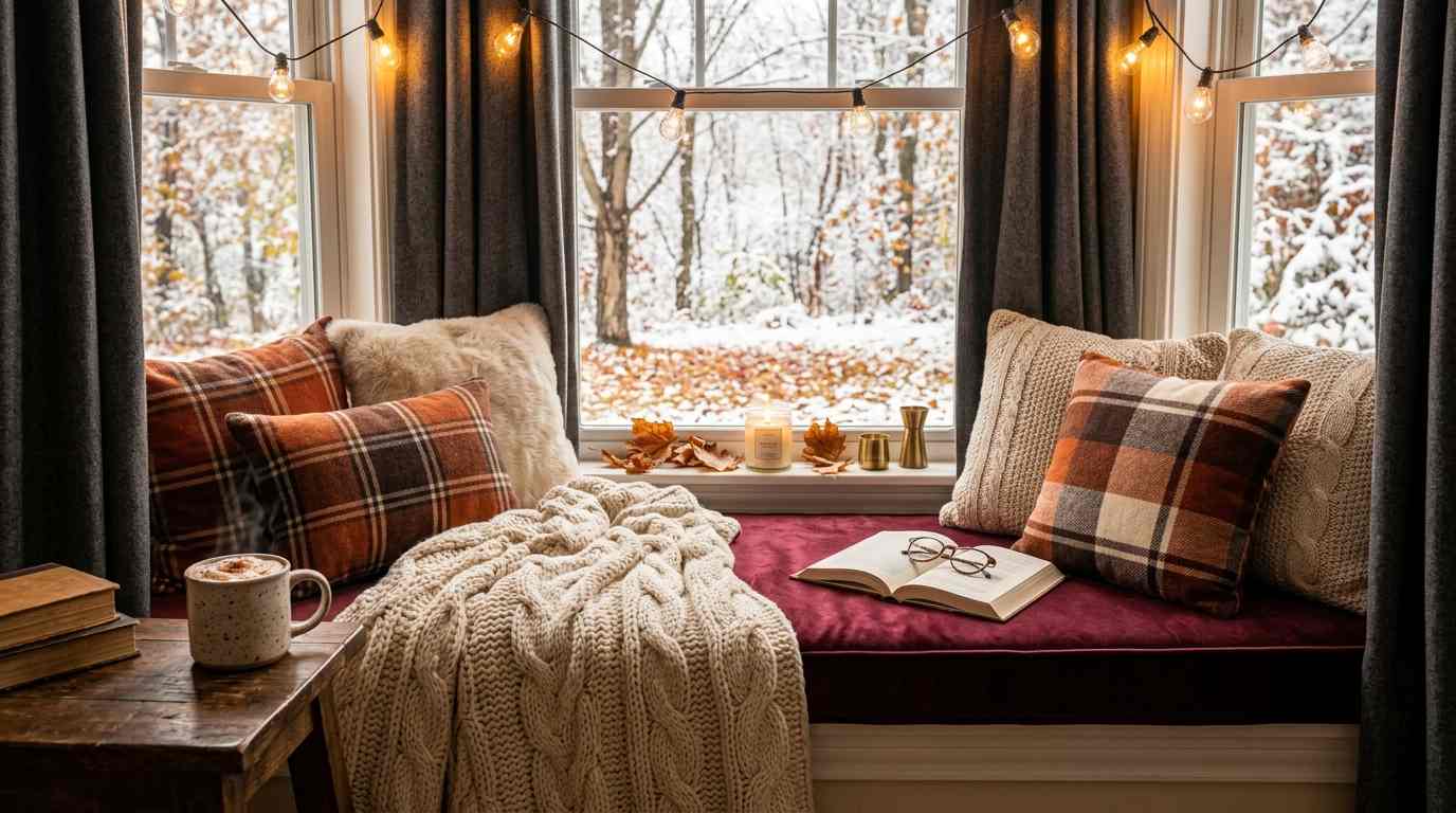  Seasonal Reading Nook
