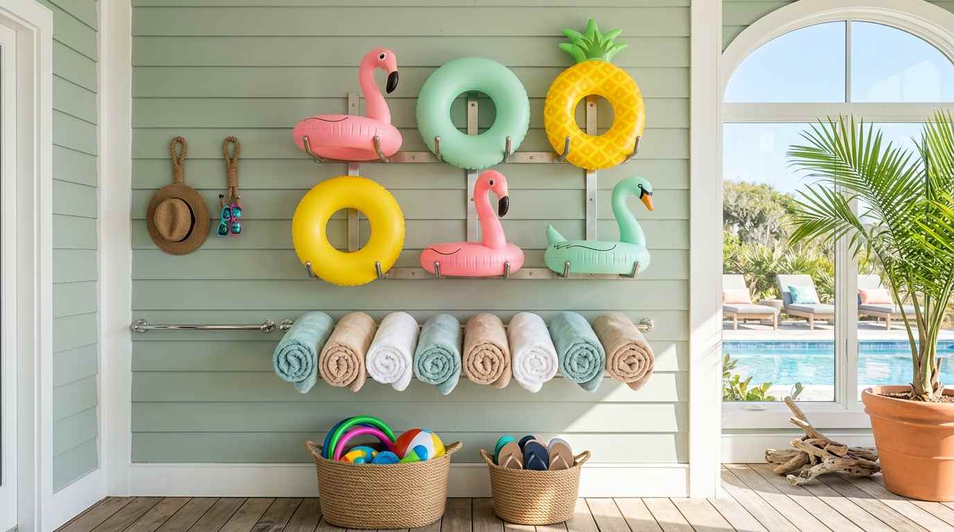Wall-Mounted Float Racks 