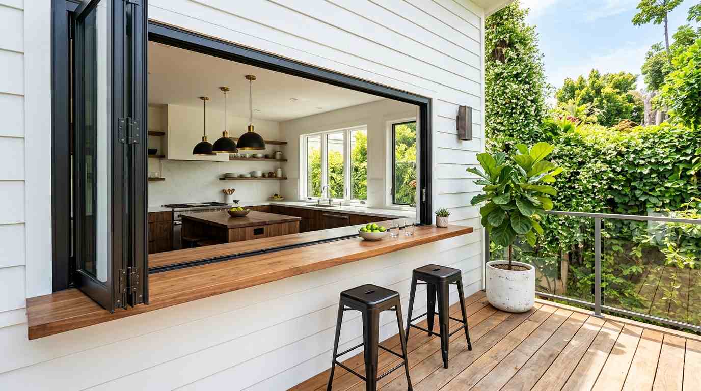  Pass-Through Folding Window