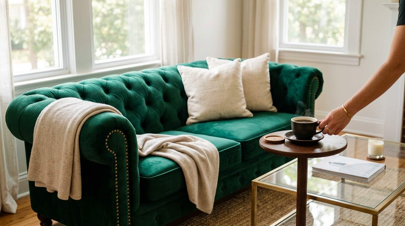 Statement Chesterfield Sofa
